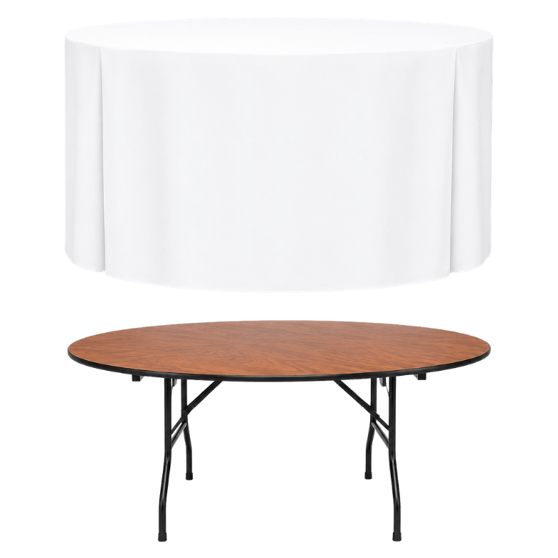 PARIS SPLIT - ROUND BANQUET TABLECLOTH