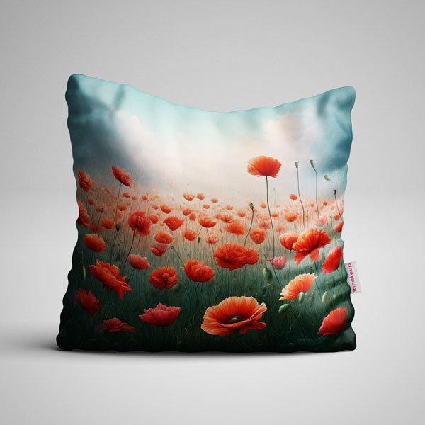 Spring Series - Poppy (40x40 cm)