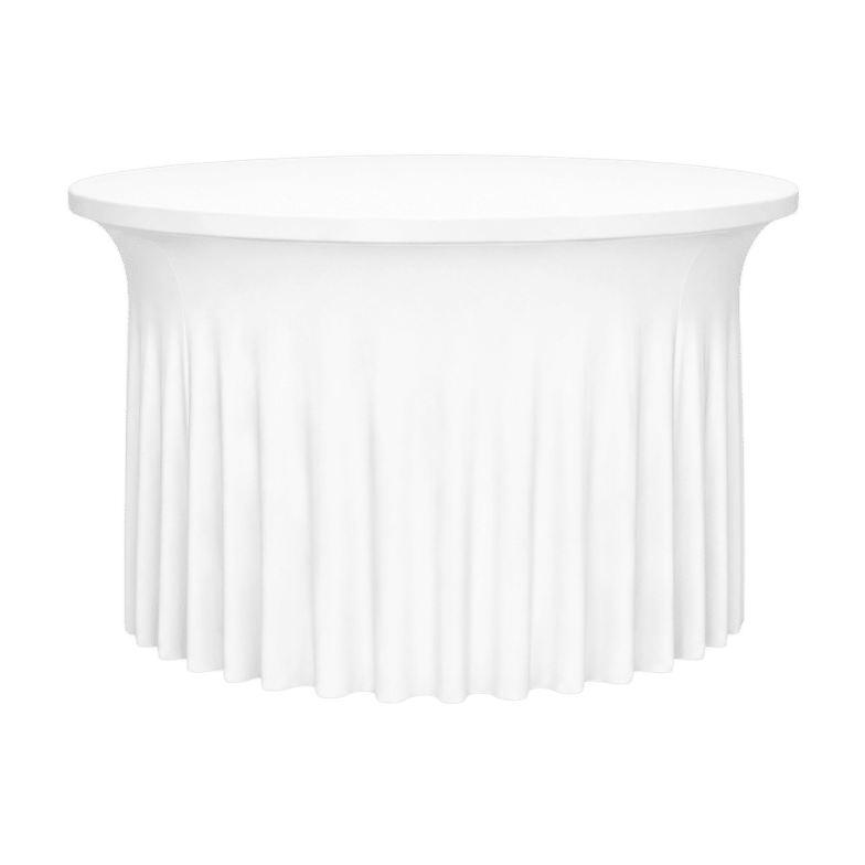 FLOW ROUND BANQUET TABLECOVER