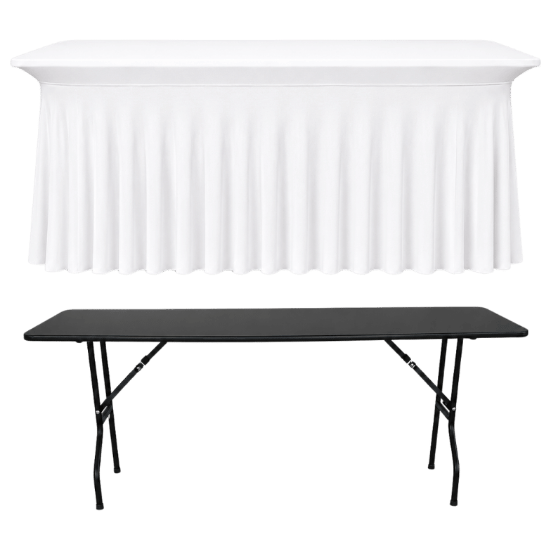 FLOW RECTANGULAR BANQUET TABLECOVER