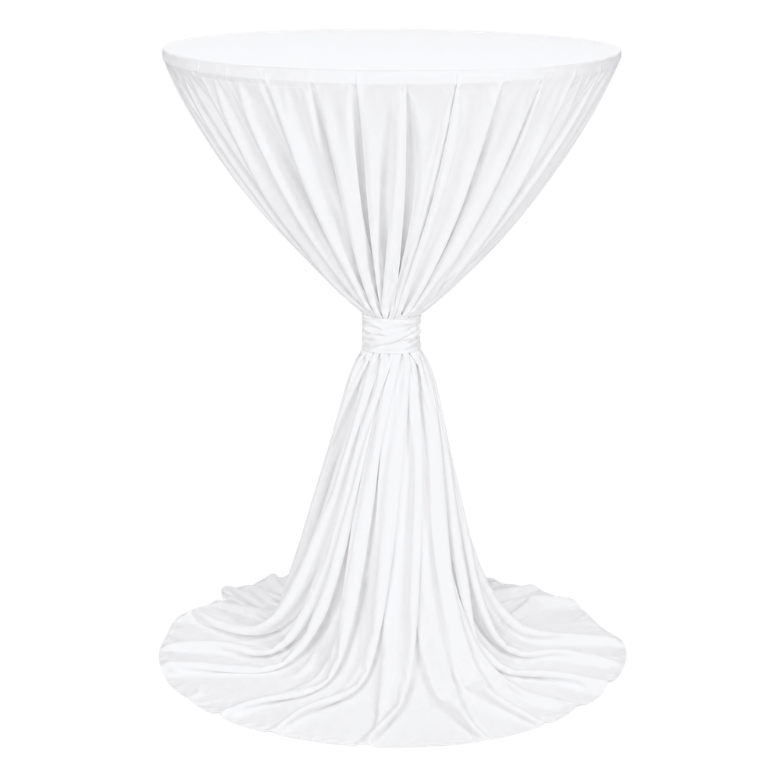 VERONA 200% ACCORDION PLEAT BISTRO TABLECLOTH